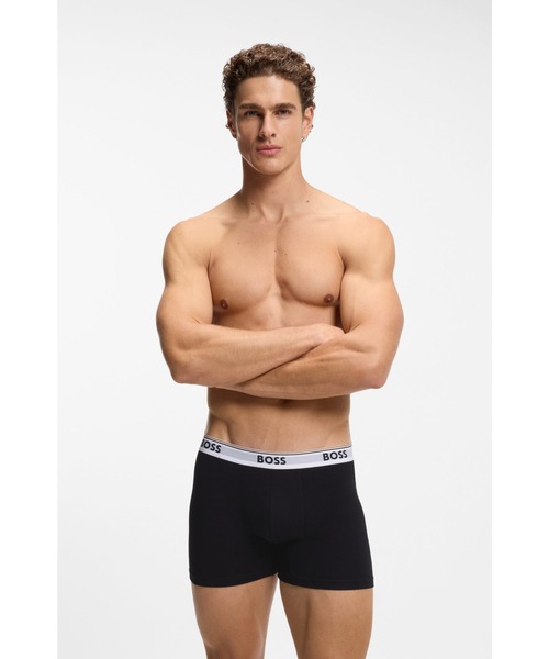 BOSS（HUGO BOSS） ボクサーパンツ ロングボクサーパンツ3枚セット