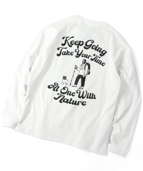 [gym master] футболка с длинным рукавом LARGE Brown мужской 