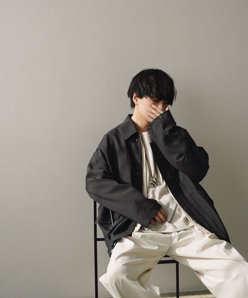 「WYM LIDNM」 ブルゾン M グレー メンズ_画像10