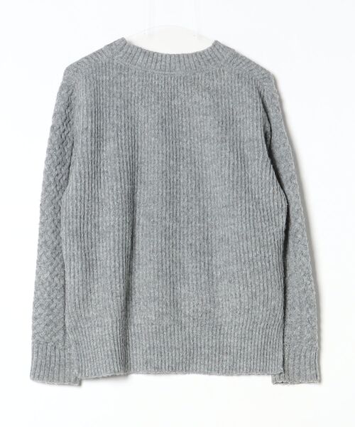 「HONEY MI HONEY」 長袖ニット FREE グレー レディース_画像2