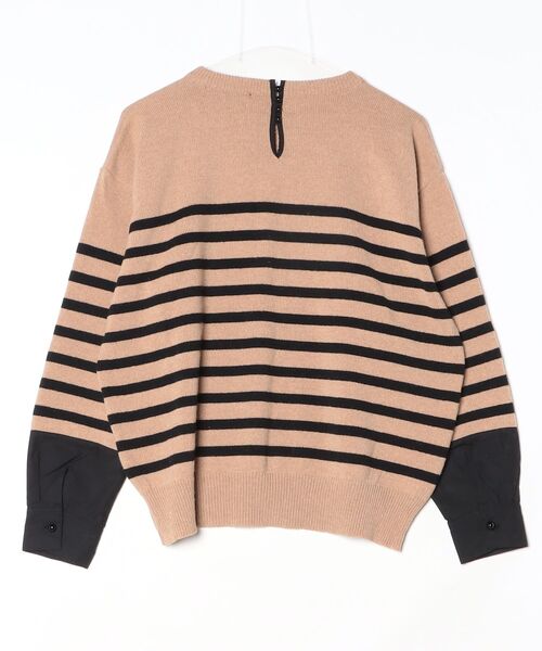 「Munich」 長袖ニット OS ブラウン レディース_画像2