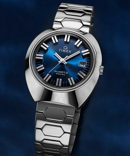 腕時計 TIMEX/タイメックス Q Timex 1972 ”Time Machine” 腕時計 TX-TW2Y33100 メンズ メンズの画像