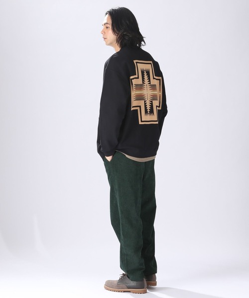 「PENDLETON」 カーディガン MEDIUM ブルー メンズ