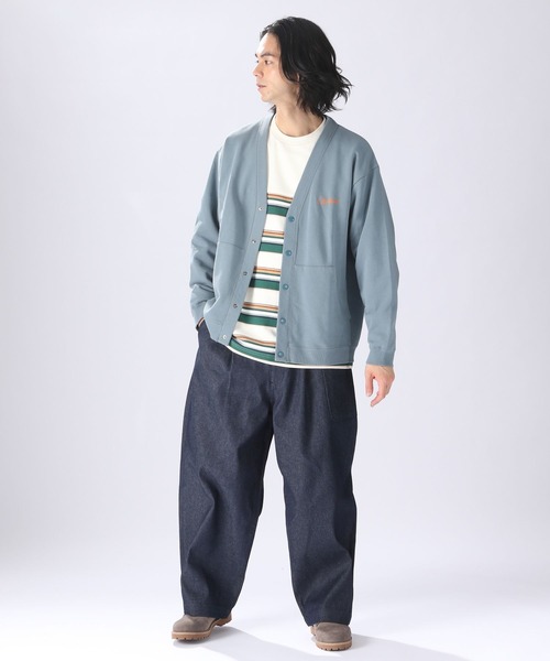 「PENDLETON」 カーディガン MEDIUM ブルー メンズ