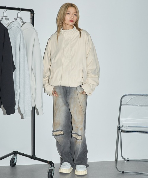 「Anchor Smith」 ブルゾン L ブラック メンズ_画像7