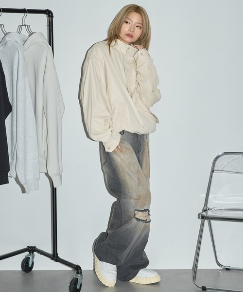 「Anchor Smith」 ブルゾン L ブラック メンズ_画像8