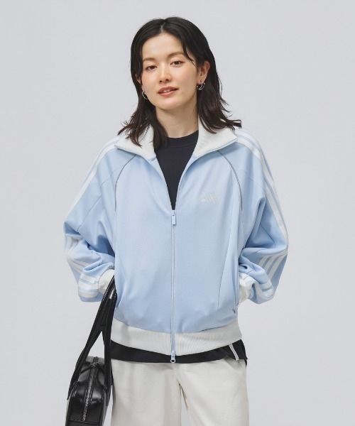 新品 アディダス 白青 サテン スーパースター トラックトップ SST ジャージ adidas（アディダス） アディダスオリジナルス adidas Originals