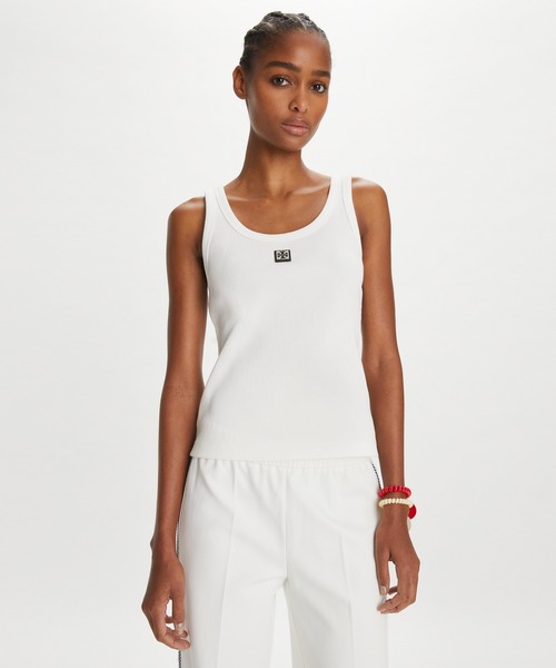 TORY BURCH（トリーバーチ） タンクトップ ノースリーブ コットン