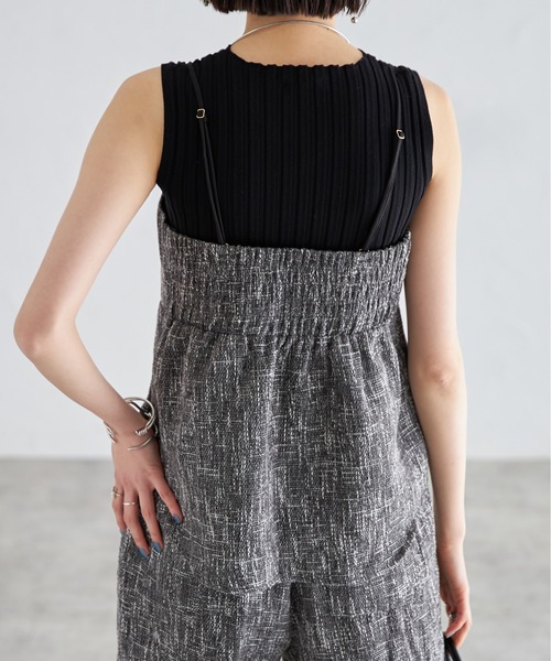 「each」 セットアップ FREE ブラック レディース_画像9