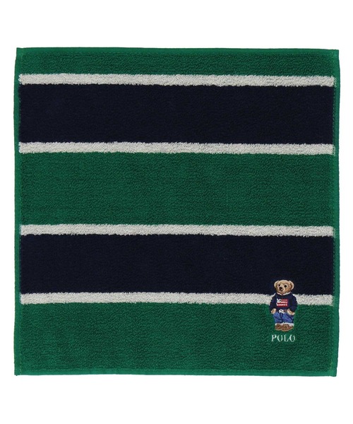 RALPH LAUREN タオルセット （モスグリーン・アイボリー） POLO RALPH LAUREN（ポロ・ラルフローレン） ラルフローレン ハンカチ