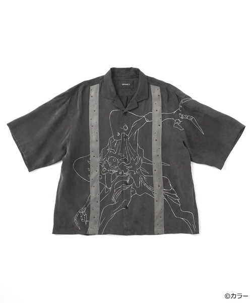 GRANCY×EVANGELION ドッキングハーフスリーブシャツ GRANCY シャツ 半袖 GRANCY×EVANGELION Docking Half Sleeve Shirt