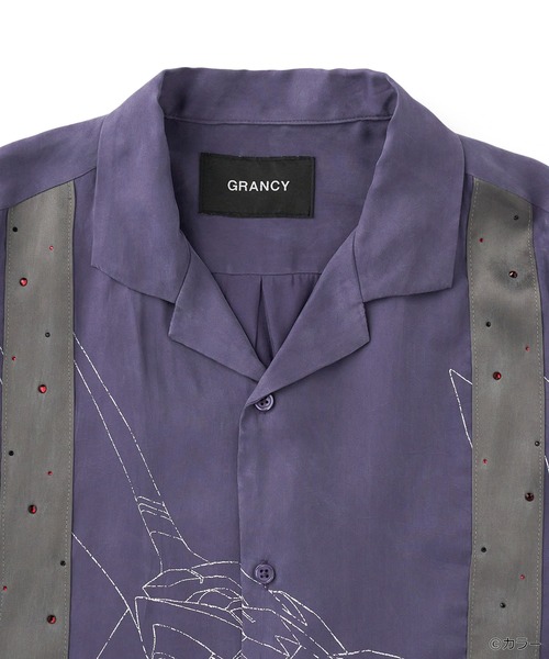 GRANCY シャツ 半袖 GRANCY×EVANGELION Docking Half Sleeve Shirt