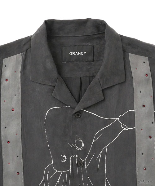 GRANCY×EVANGELION ドッキングハーフスリーブシャツ GRANCY シャツ 半袖 GRANCY×EVANGELION Docking Half Sleeve Shirt