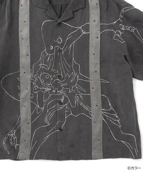 GRANCY シャツ 半袖 GRANCY×EVANGELION Docking Half Sleeve Shirt