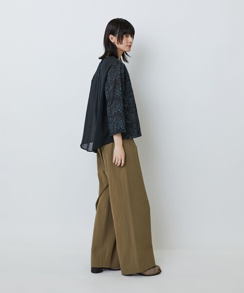 LOISIR ブラウス シャツ 「アーティストコラボ」LOISIR×TORANEKOBONBON 