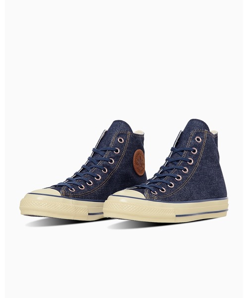 「CONVERSE ALL STAR」 ハイカットスニーカー 5.5 ネイビー メンズの画像