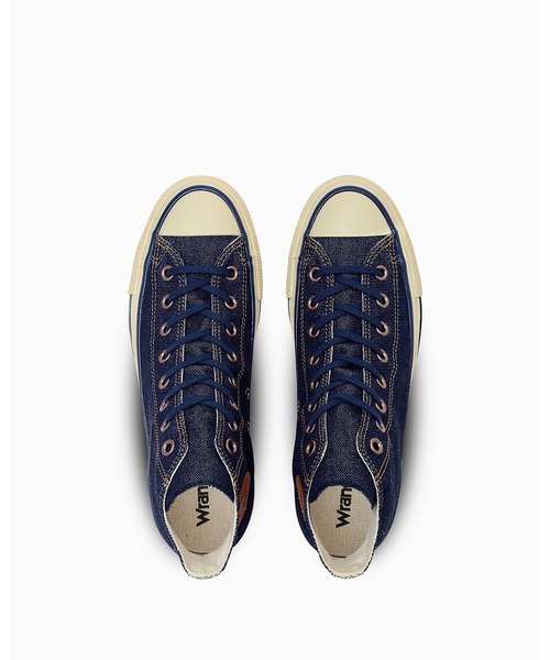 「CONVERSE ALL STAR」 ハイカットスニーカー 5.5 ネイビー メンズの画像