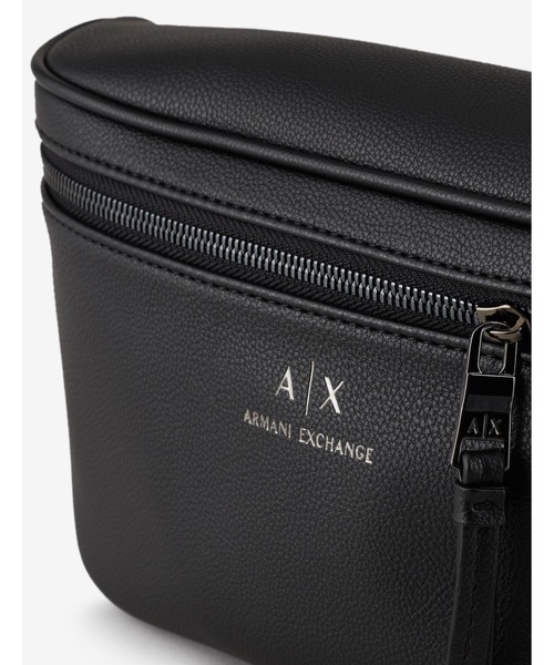 「ARMANI EXCHANGE」 ウエストバッグ FREE ブラック メンズの画像