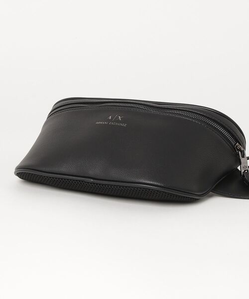 「ARMANI EXCHANGE」 ウエストバッグ FREE ブラック メンズの画像
