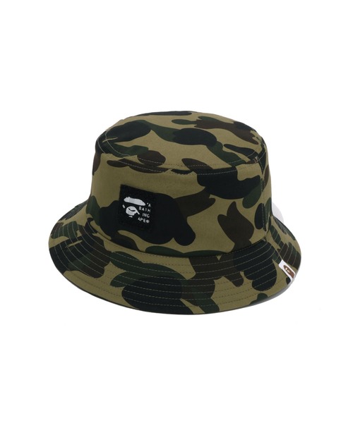 A BATHING APE（アベイシングエイプ） 帽子 ハット 1ST CAMO BUCKET
