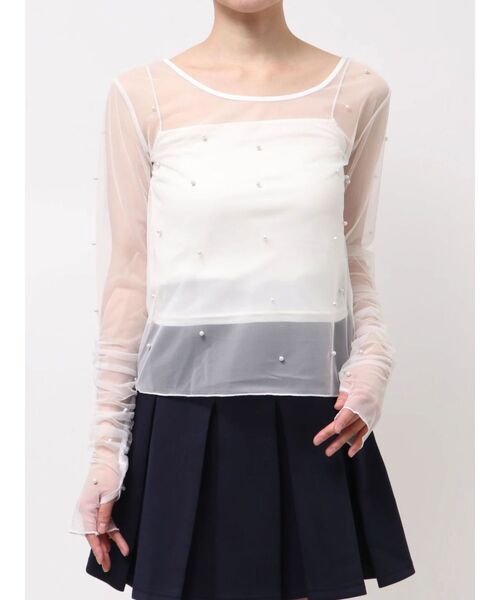 dazzlin（ダズリン） tシャツ 2wayシアートップス レディース