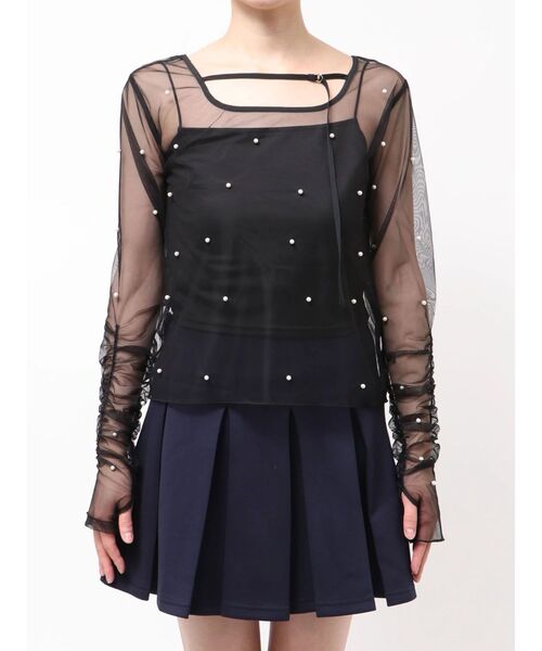 dazzlin（ダズリン） tシャツ 2wayシアートップス レディース