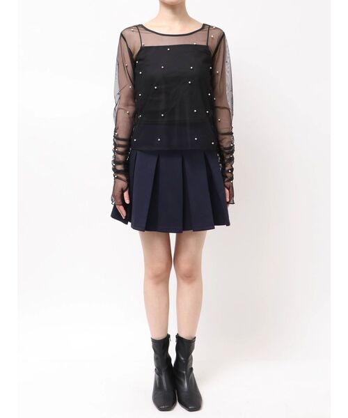 dazzlin（ダズリン） tシャツ 2wayシアートップス レディース