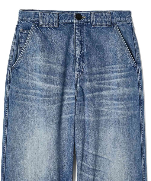 ワイドパンツ パンツ 5POCKET DENIM PANTS メンズ レディースの画像