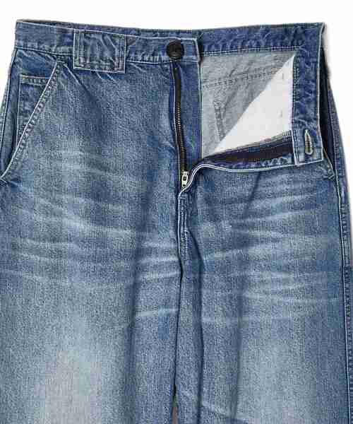 ワイドパンツ パンツ 5POCKET DENIM PANTS メンズ レディースの画像