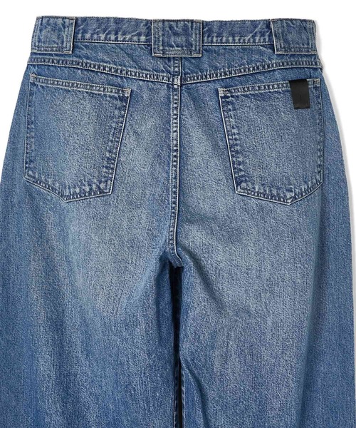 ワイドパンツ パンツ 5POCKET DENIM PANTS メンズ レディースの画像