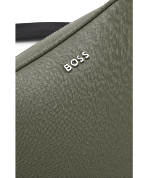 BOSS（HUGO BOSS） ショルダーバッグ レポーターバッグ レタリングロゴ