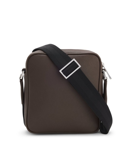 美品　HUGO BOSS ショルダーバッグ　レポーターバッグ　ロゴプレート BOSS（HUGO BOSS） ショルダーバッグ レポーターバッグ レタリングロゴ