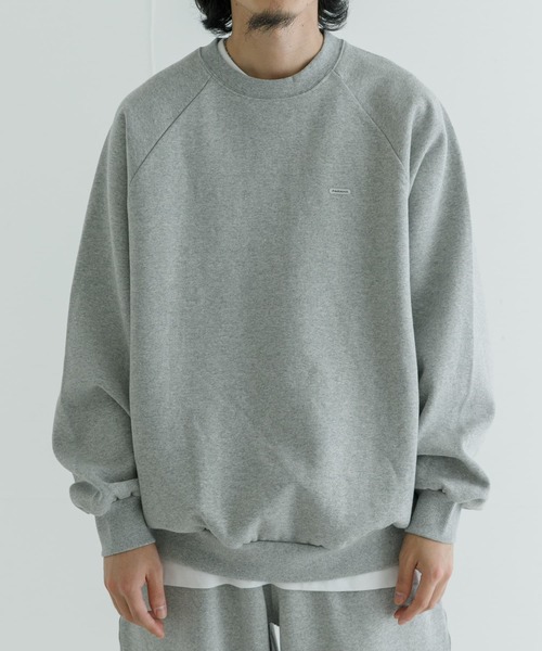 「FARAH」 スウェットカットソー X-LARGE グレー メンズ_画像2