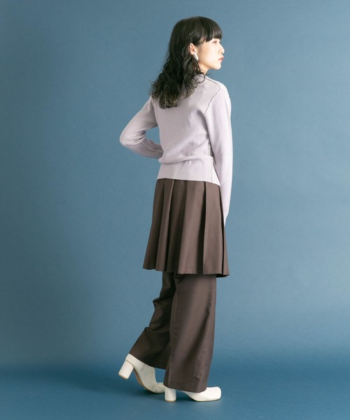 「KBF」 パンツ ONE ダークブラウン レディース