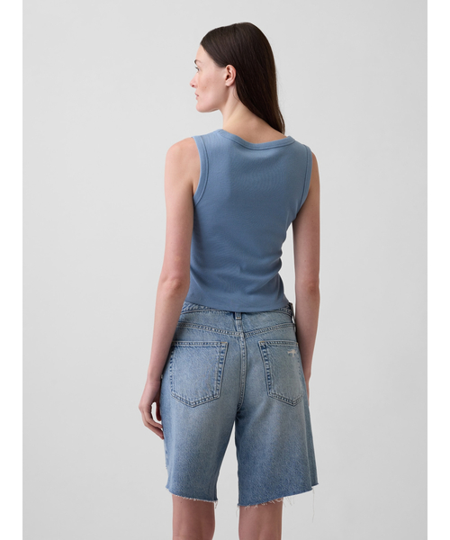 GAP（ギャップ） タンクトップ ノースリーブ Gapロゴ入り リブ