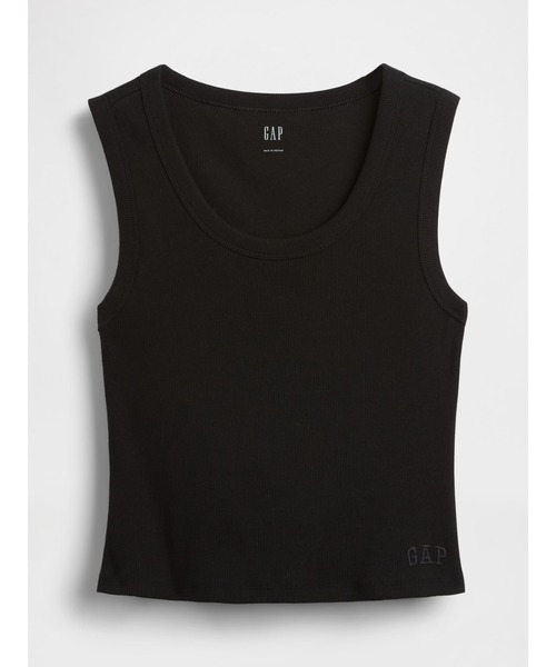 GAP（ギャップ） タンクトップ ノースリーブ Gapロゴ入り リブ