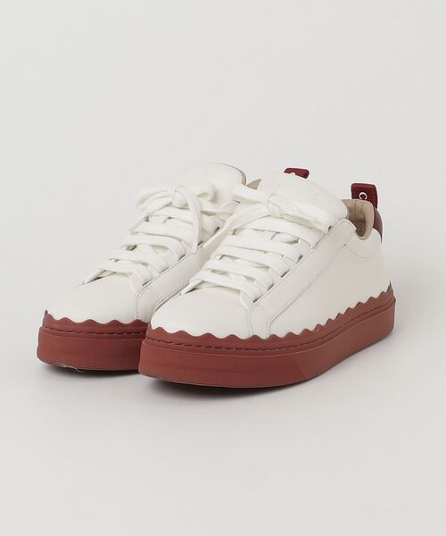 Chloe（クロエ） ローカットスニーカー 35 ホワイト レディース