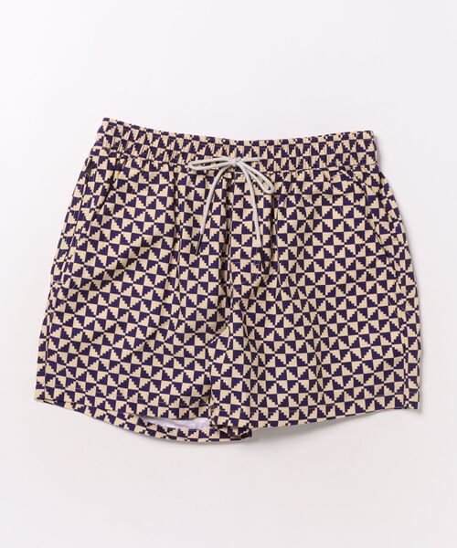 OAS スイムショーツ 幾何学模様 Lサイズ OAS（オーエーエス） 水着 BOARD SHORTS/OAS / 幾何学柄ボードショーツ