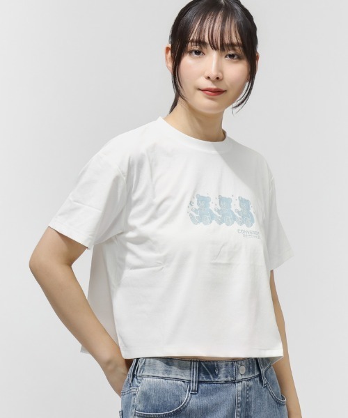 CONVERSE（コンバース） tシャツ 半袖 CS BEARS TEE L 半袖Tシャツ