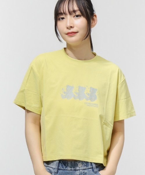 CONVERSE（コンバース） tシャツ 半袖 CS BEARS TEE L 半袖Tシャツ