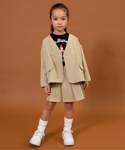 「BREEZE」 「KIDS」セットアップ 120 ネイビー キッズ_画像2