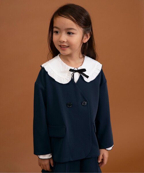 「BREEZE」 「KIDS」セットアップ 120 ネイビー キッズ_画像8