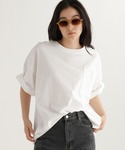 tシャツ 「daily CLIP」バックプリン...の詳細画像1