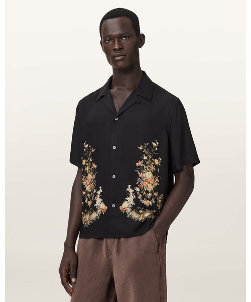 ALLSAINTS（オールセインツ） シャツ PARSONS SHORT SLEEVE BOXY SHIRT