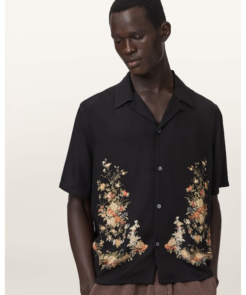 ALLSAINTS（オールセインツ） シャツ PARSONS SHORT SLEEVE BOXY SHIRT