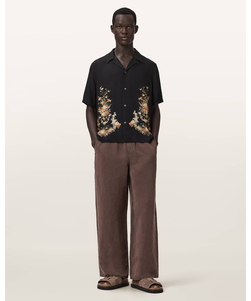 ALLSAINTS（オールセインツ） シャツ PARSONS SHORT SLEEVE BOXY SHIRT
