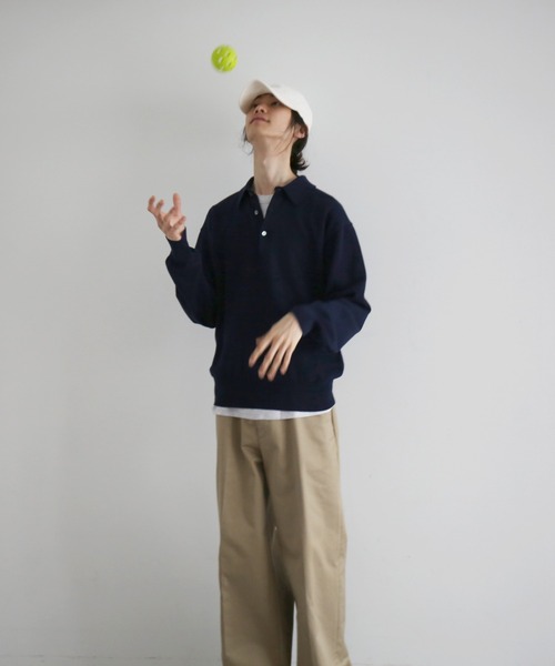 KAIKO（カイコー） セーター ニット KAIKO Supima polo メンズ