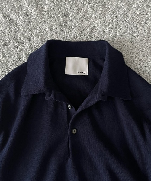KAIKO（カイコー） セーター ニット KAIKO Supima polo メンズ