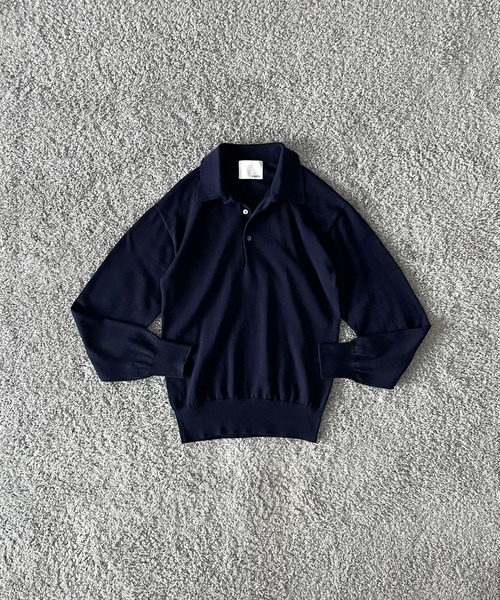 KAIKO（カイコー） セーター ニット KAIKO Supima polo メンズ