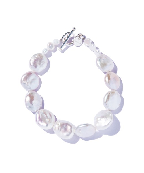 ブレスレット 「les bonbon」solid pearl bracelet/ソリッド パール ブレスレット レディース